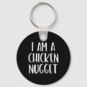Jag är en Chicken Nugget Halloween... Jag är bara Nyckelring