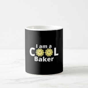 Jag är en coola Baker-design - med gulten sol Kaffemugg