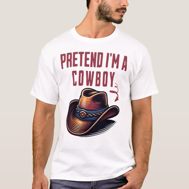 Jag är en cowboy t shirt (Framsida)