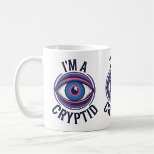 Jag är en Cryptid Coffee Drink Mugg