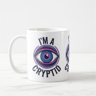 Jag är en Cryptid Coffee Drink Mugg