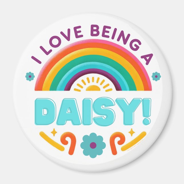 Jag är en Daisy flicka som säger magnet (Framsidan)