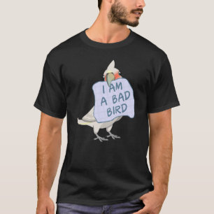 Jag är en dålig fågel i Goffins Cockatoo Parrot T Shirt