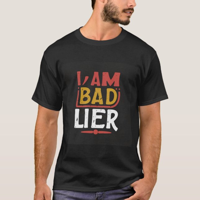 Jag är en dålig vän t shirt (Framsida)