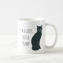 Jag är en dam, inte en luffare-mugg - för kattälsk