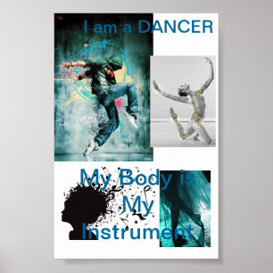 Jag är en DANCER Poster