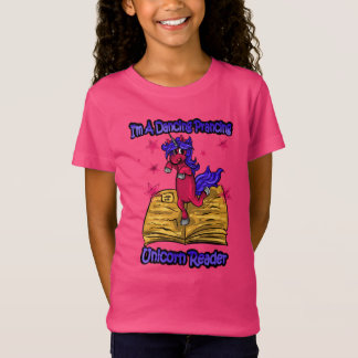 Jag är en dansande prancing Unicorn Reader T Shirt