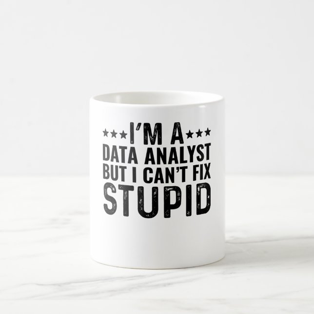 Jag är en dataanalytiker, men jag kan inte laga St Kaffemugg (Center)