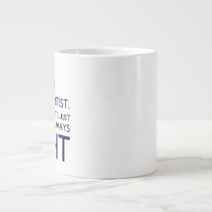 JAG ÄR EN DATAVETENSKAP JUMBO MUGG