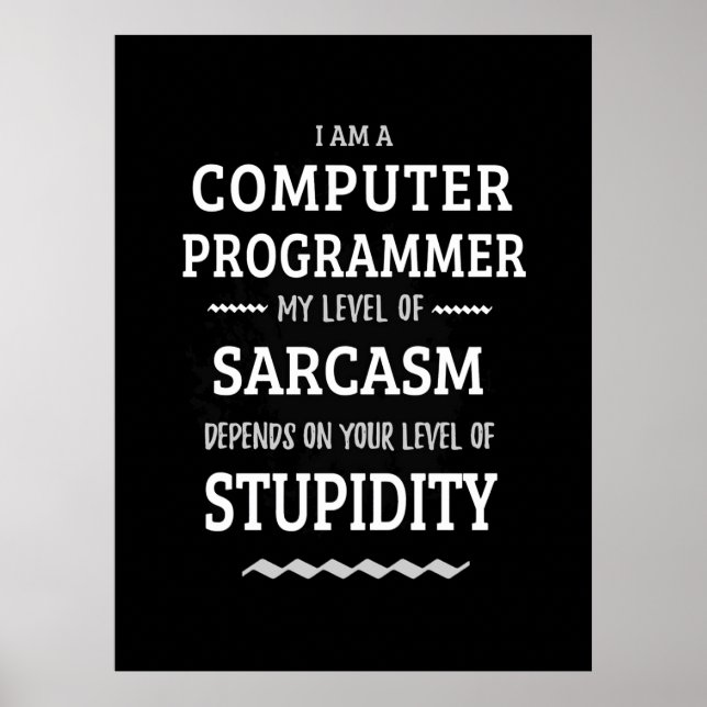 Jag är en datorprogrammerare poster (Framsidan)