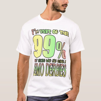 Jag är en del av 99% av de som tycker om att... t-shirt