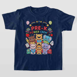 "Jag är en del av Pre-K Power-gruppen!" – Barn T Shirt