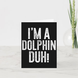 Jag är en delfin ju! Delfinkostym  Kort