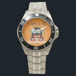 "Jag är en DJ" Lustigt Cute Manar Barn Gift Watch Armbandsur<br><div class="desc">För ditt fall..Ta DJ någon!</div>