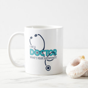 Jag är en Doktor Kaffemugg