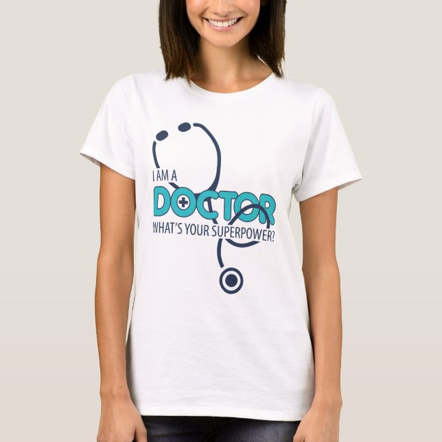 Jag är en Doktor T Shirt (Framsida)