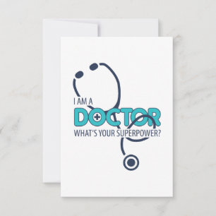 Jag är en Doktor Tack Kort