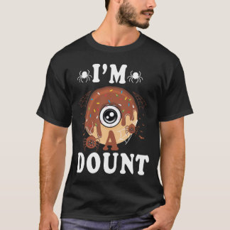 "Jag är en Donut Halloween Costume T-Shirt -