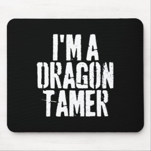 Jag är en Dragon Tamer Funny Halloween Costume Musmatta
