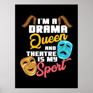 Jag är en Drama Queen Poster
