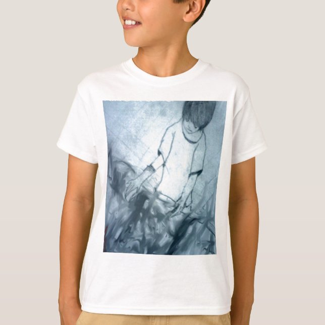 Jag är en drömmare manga animerad tee shirt (Framsida)