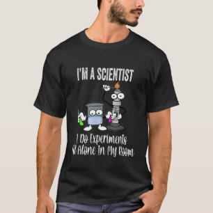Jag är en duktig vetenskapsman jag gör experiment t shirt