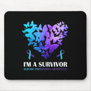 Jag är en efterlevande suicide Prevention Awarenes Musmatta