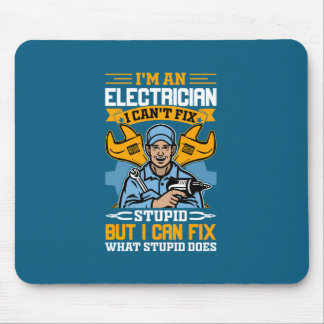 Jag är en elektriker musmatta