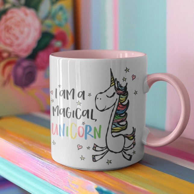 Jag är en enhörning mugg (We can't think of a better way for you to express your inner magic and start the day!)