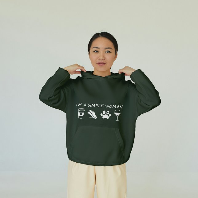 Jag är en enkel kvinna t shirt (Skapare uppladdad)