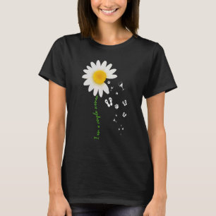 Jag är en enkel kvinnlig häst, Tass Vänd flopp Vin T Shirt