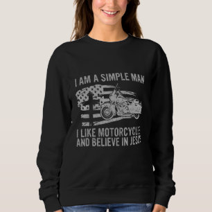 Jag är en enkel man som jag gillar motorcyklar och t shirt