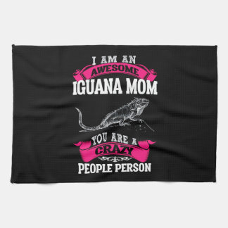 Jag är en fantastisk Iguana mamma Kökshandduk