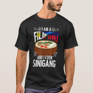Jag är en filippino Sinigang Pinoy Soppa Filipino  T Shirt