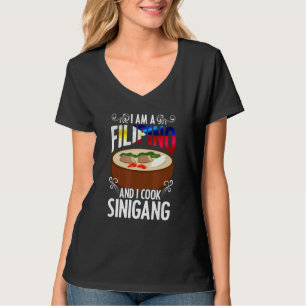 Jag är en filippino Sinigang Pinoy Soppa Filipino  T Shirt
