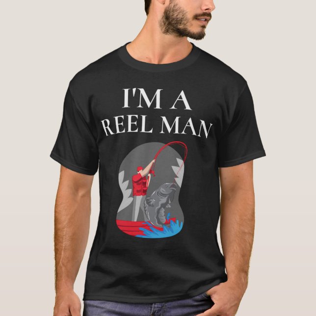 JAG ÄR EN FISKARE T SHIRT (Framsida)