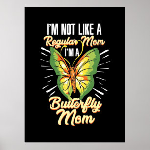 Jag är en fjäril Mamma Poster