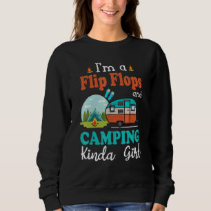 Jag är en Flinflip flops och Camping Kinda Girl 1 T Shirt