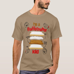 Jag är en fluffernutter t shirt