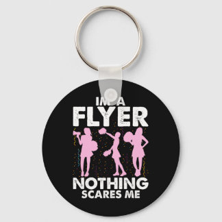 Jag är en flygare Inget skrämmer mig Cheer Cheerle Nyckelring