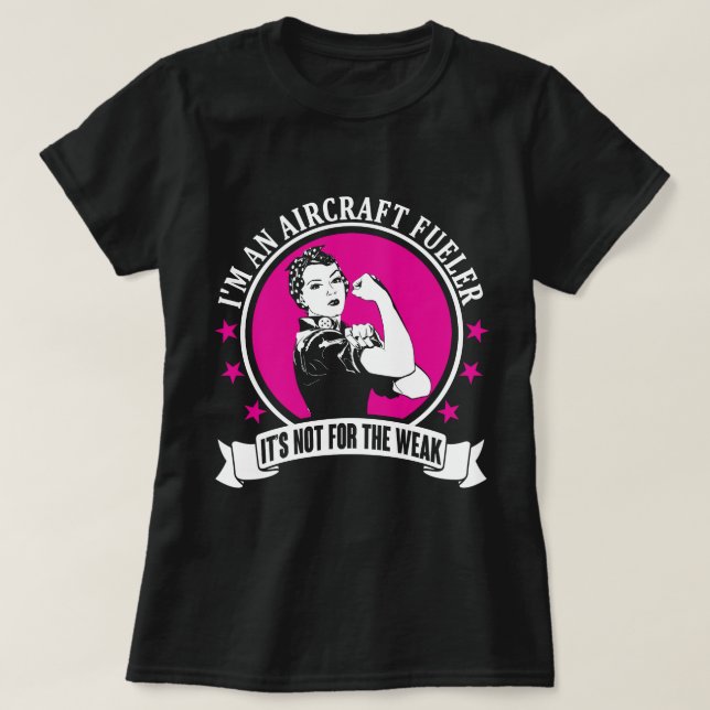 Jag är en flygplansfueler t shirt (Design framsida)