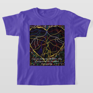 Jag är en förespråkare, medlem, allierad, vårdgiva t shirt