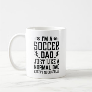 Jag är en fotbollsspelare Pappa Kaffemugg