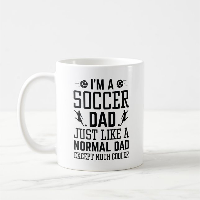 Jag är en fotbollsspelare Pappa Kaffemugg (Vänster)