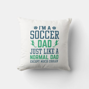 Jag är en fotbollsspelare Pappa Kudde