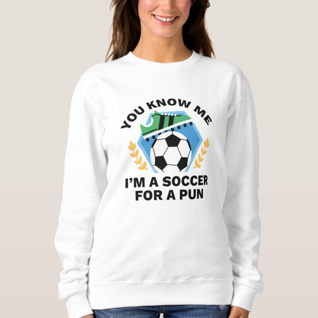 Jag är en fotbollsspelare t shirt (Framsida)