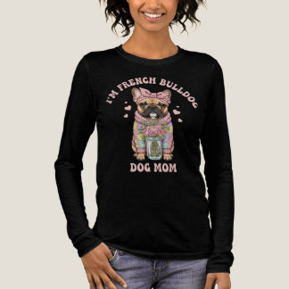 Jag är en fransk bulldogg-mamma t shirt