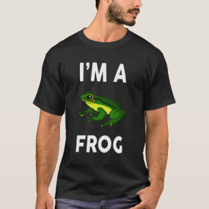 Jag är en Frog Hoodie Funny Frog T Shirt