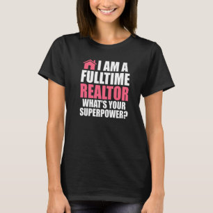 Jag är en fulltidshusmästare i gods t shirt