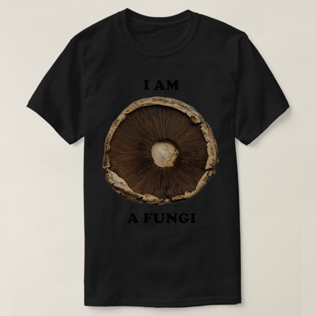 JAG ÄR EN FUNGI Classic TShirt T Shirt (Design framsida)